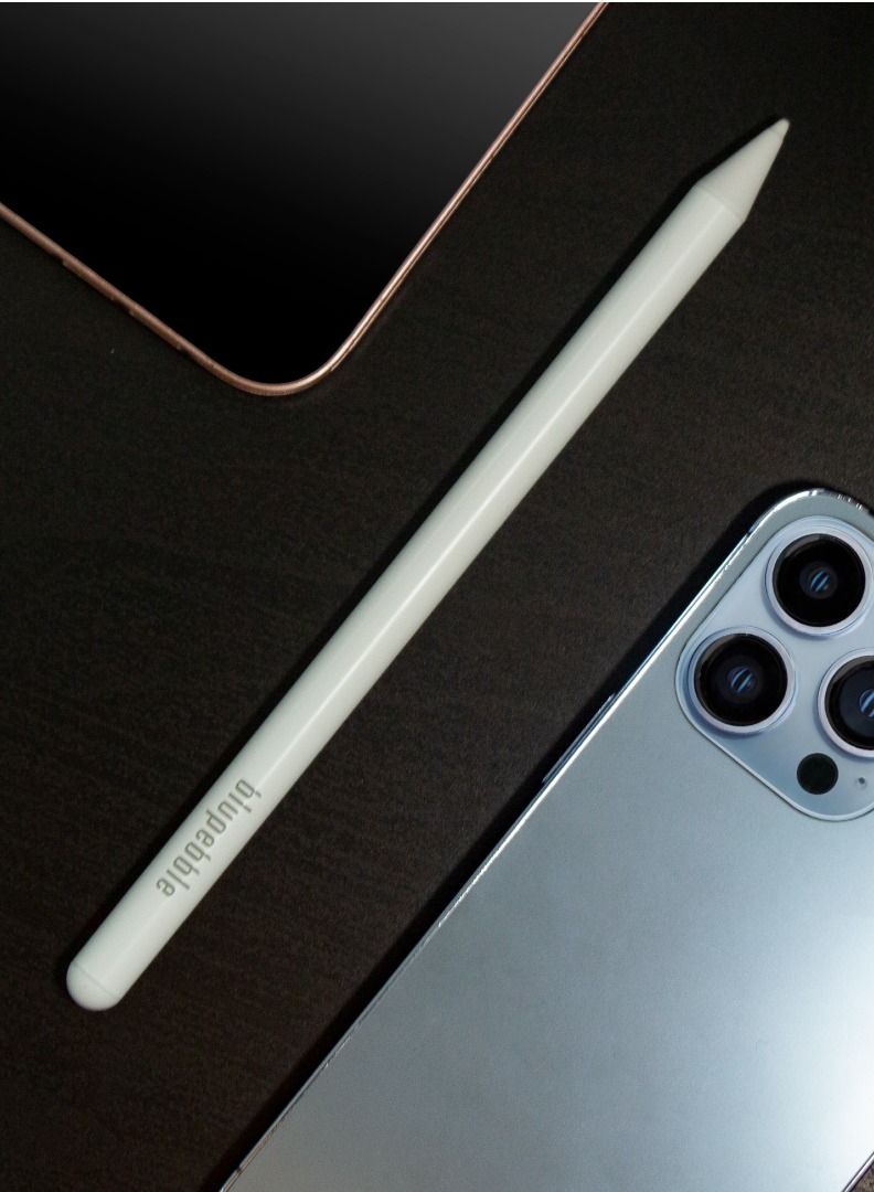 blupebble Sketch Pro Magnetic Stylus Pencil for iPad | Aluminum Body, Palm Rejection, Tilt Sensitivity & Fast Charging | Compatible with Apple iPad Pro/Air/Mini (2018 & Later) - Image 4