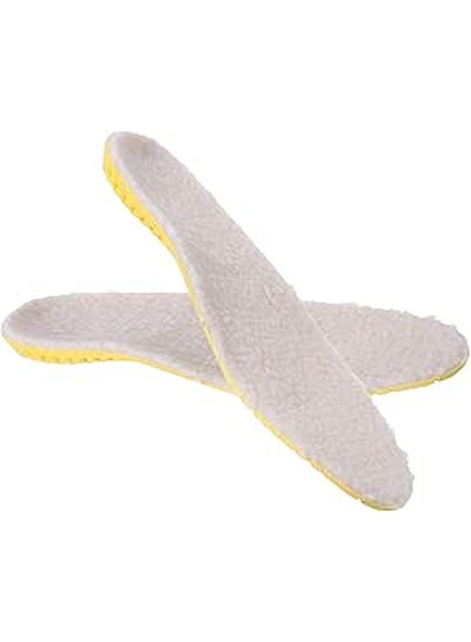Warm Wool Insoles For Winter Boots Sneakers Fleece Anti Cold Size 42 Unisex - Image 1