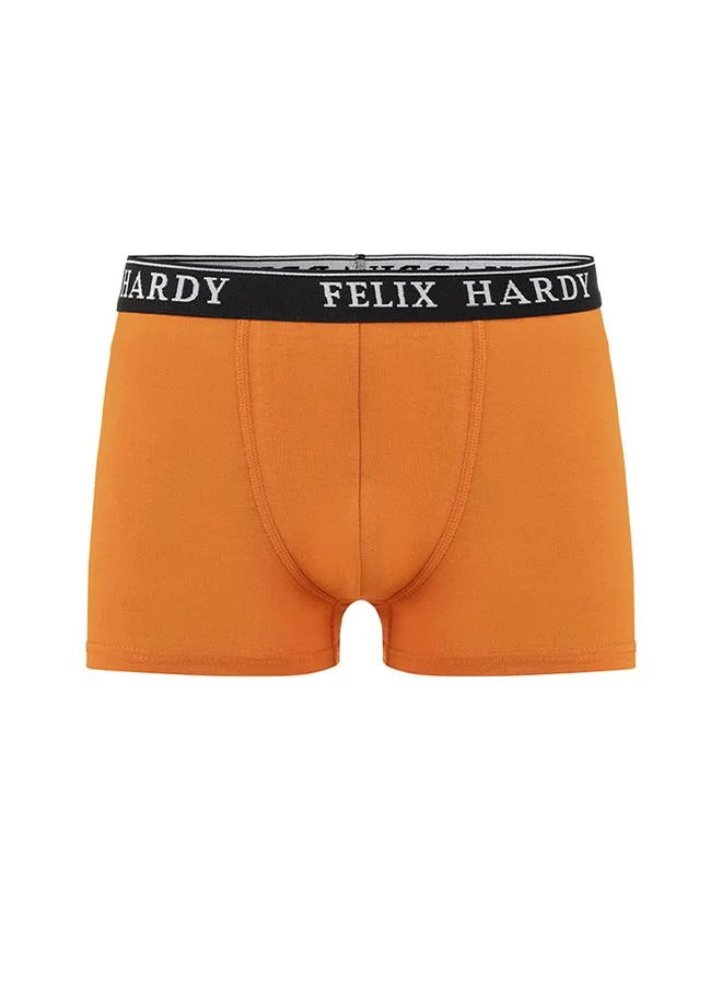 FELIX HARDY Black-Red-LightGrey-Orange 4 Pack Boxer for Men | Best Price UAE