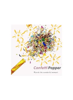 Boxwoods 12 Pcs of 40 cm Party Poppers with Multicolor Confetti For Birthday And Graduation Party Celebration  - Image 3