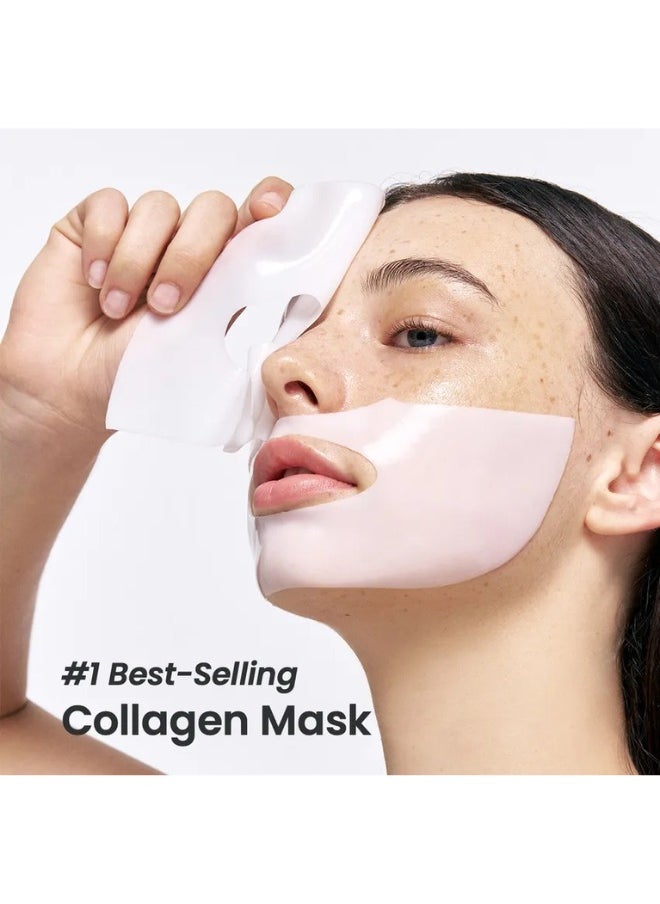 BIODANCE - Bio-Collagen Real Deep Mask, Hydrating Overnight Mask, Pore Minimizing, Elasticity Improvement, 34g x 4PCS - Image 1