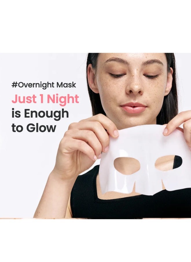 BIODANCE - Bio-Collagen Real Deep Mask, Hydrating Overnight Mask, Pore Minimizing, Elasticity Improvement, 34g x 4PCS - Image 1