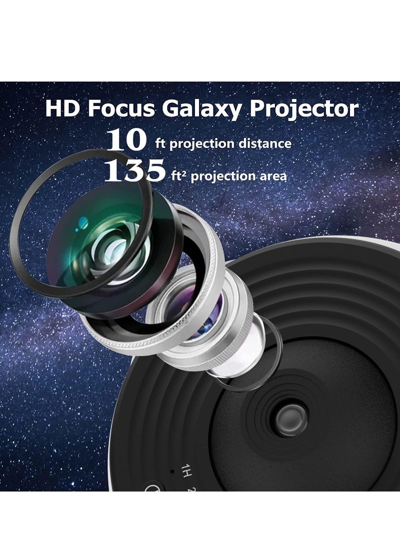 ELTRAZONE - 12-in-1 Star Projector Galaxy Light – Rotating Planetarium Night Light with 360° Rotation, Timer, Mute Design for Bedroom, Party & Game Room Atmosphere - Image 1