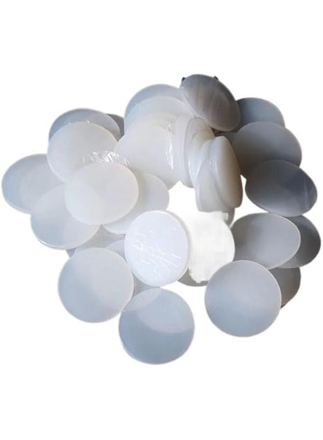 White Silicone Gasket Pad 85mm 1 5mm Thick Shock Absorbing Sealing Solution - Image 1