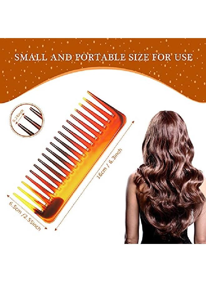 Large Hair Detangling Comb Wide Tooth Comb For Curly Hair Wet Dry Hair No Handle Detangler Comb Styling Shampoo Comb ()