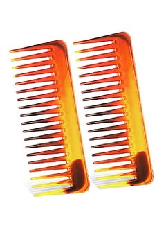 Patelai Large Hair Detangling Comb Wide Tooth Comb For Curly Hair Wet Dry Hair No Handle Detangler Comb Styling Shampoo Comb ()  - Image 1