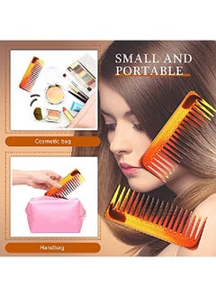 Patelai Large Hair Detangling Comb Wide Tooth Comb For Curly Hair Wet Dry Hair No Handle Detangler Comb Styling Shampoo Comb ()  - Image 5