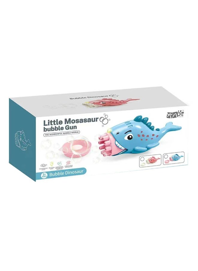 Stem Little Mosasaur Bubble Gun – The Wonderful Bubble World for 3+ Blue - Image 1