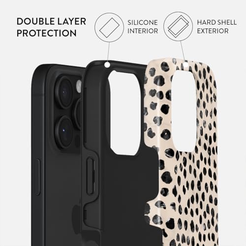 BURGA Phone Case for iPhone 16 Pro - Cute, Trendy, Aesthetic, Designer Pattern, 16pro Phone Cover, Hard Shell Protection - fits Apple iPhone 16 Pro Case for Women and Men - Image 2