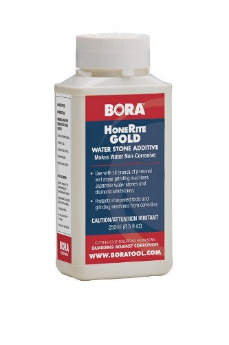 BORA HoneRite Gold STN-HRG250 250ml Honing Solution. The Grinding/Sharpening Additive That is Specifically Formulated to Make Water Non-Corrosive and help protect against Rust - Image 3