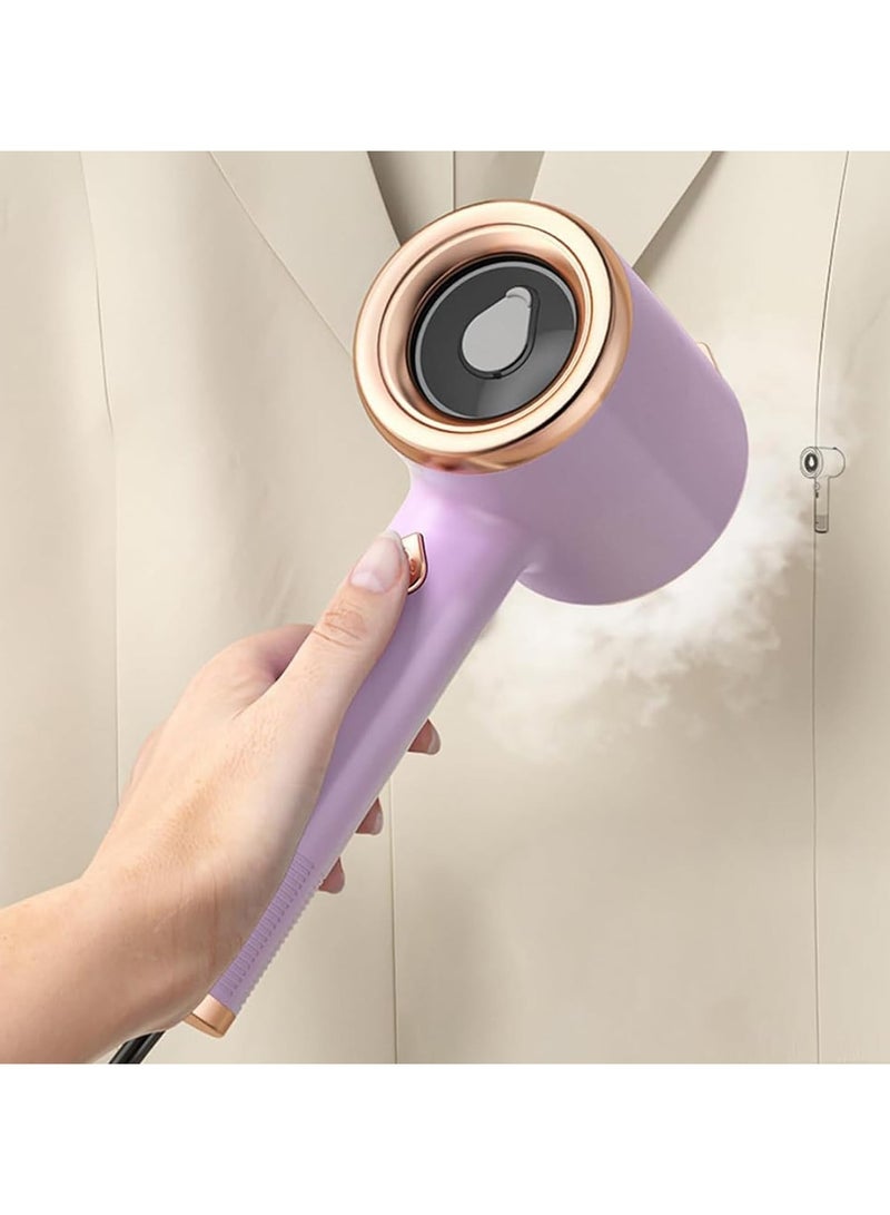 Mini Steam Iron, 50ml Water Tank Compact Clothes Iron, 2 In 1 Portable and User Friendly mini Iron, 1.8 M Long Power Connection Fabric Steamer, Handheld Steamer for Sheets, Shirts, Home And Travel - Image 4