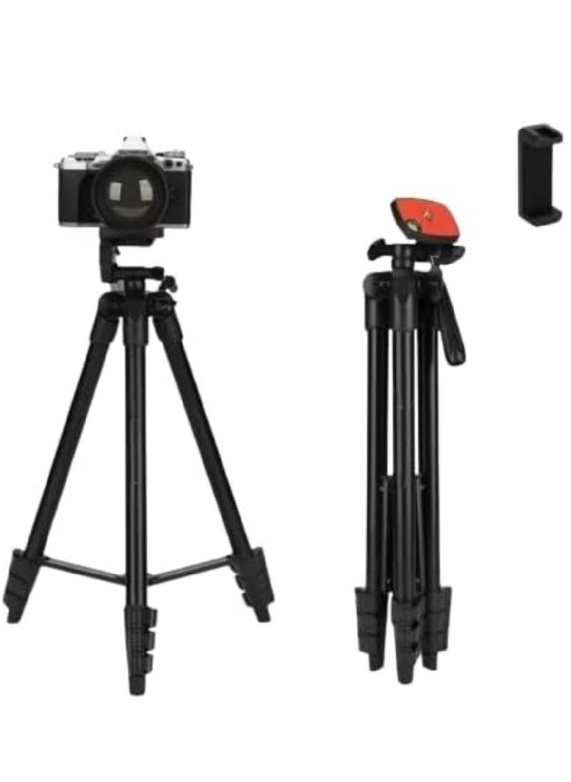 Generic - KP2205 Travel Tripod Mobile Phone Holder Telescopic Camera Mount Tripod Stand - Image 1