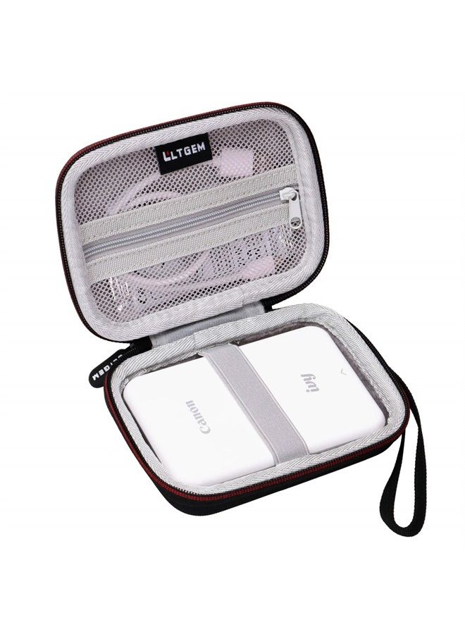 LTGEM حافظة صلبة لطابعة الصور كانون آيفي ميني/كانون آيفي 2 ميني وطابعة الكاميرا الفورية كانون آيفي CLIQ CLIQ+ CLIQ 2 CLIQ+2 (أسود) - Image 1