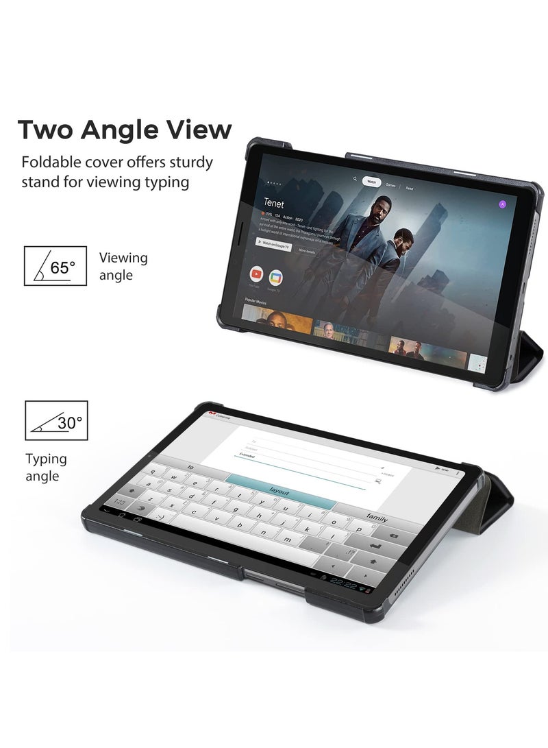 Barakah Lenovo Tab M9 2023 9" Slim Hard Shell Case with Stand, Protective Smart Cover for 1st Gen Tablet - Image 3