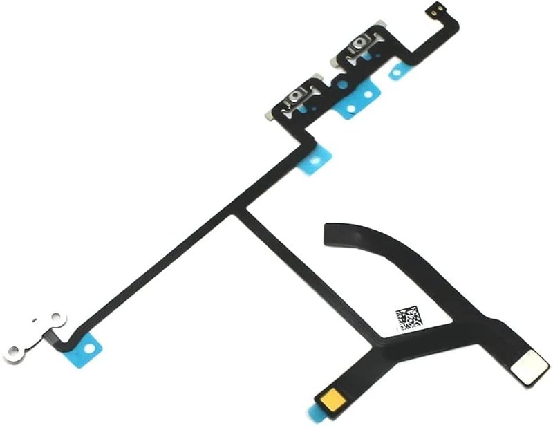 TPhaelay OEM Volume Button Control Flex Cable Replacement for iPhone Xs Max 6.5 inch Mute Button Volume Connector Silent Switch Pre-Installed Metal Bracket Holder - Image 3