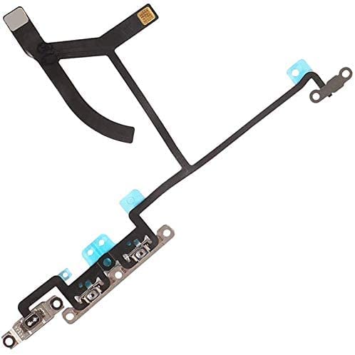 TPhaelay OEM Volume Button Control Flex Cable Replacement for iPhone Xs Max 6.5 inch Mute Button Volume Connector Silent Switch Pre-Installed Metal Bracket Holder - Image 1