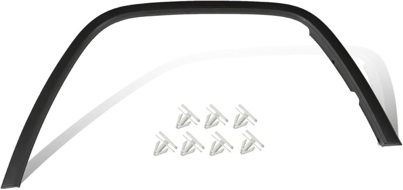 WFLNHB Front Passenger Side Black Wheel Molding Fender Flare for Jeep Grand Cherokee 2011-2017 - Image 1