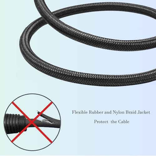 JOMLEY 3.5mm to XLR Balanced Cable, Regular XLR Male to 1/8 inch Mini Jack Cable Adapter Mono Audio Cord for Cell Phone, Laptop, Speaker, Mixer -1ft - Image 3