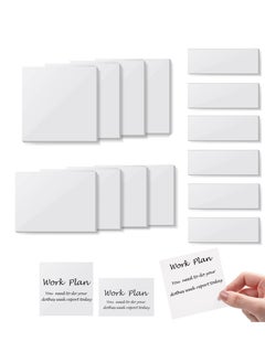 Sweet seven 14-Pack Translucent Sticky Notes: See-Through Clear Sticky Notes for Studying, Reading, and Annotating - Waterproof, Self-Adhesive Pads in 3 Sizes (3x3, 3x2, 3x1 Inch)  - Image 1