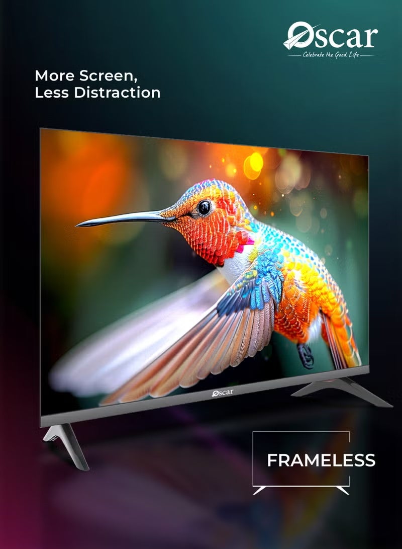 أوسكار تلفزيون أوسكار (Oscar) الذكي 50 بوصة بدقة UHD 4K ونظام WebOS | تصميم بدون إطار، شاشة Full HD، تقنيتا Miracast وApple AirPlay مدمجتان، متوافق مع Apple Home، يدعم اللغتين العربية والإنجليزية، تلفزيون بحواف نحيفة - - Image 3