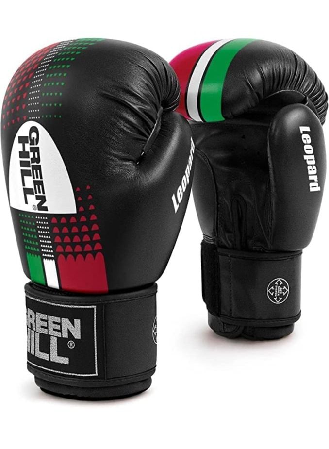 Gonice Leopard Boxing Gloves For Men & Women Breathable Gloves, PU Leather Gloves Pro Grade Kickboxing, Fighting Muay Thai Training Gloves, Adult Unisex Boxing Gloves For MMA - Image 1
