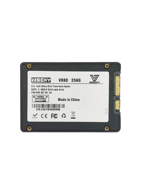 Vaseky 256GB SSD - Universal 2.5-Inch SATA3 Solid State Drive for Laptops and Desktops