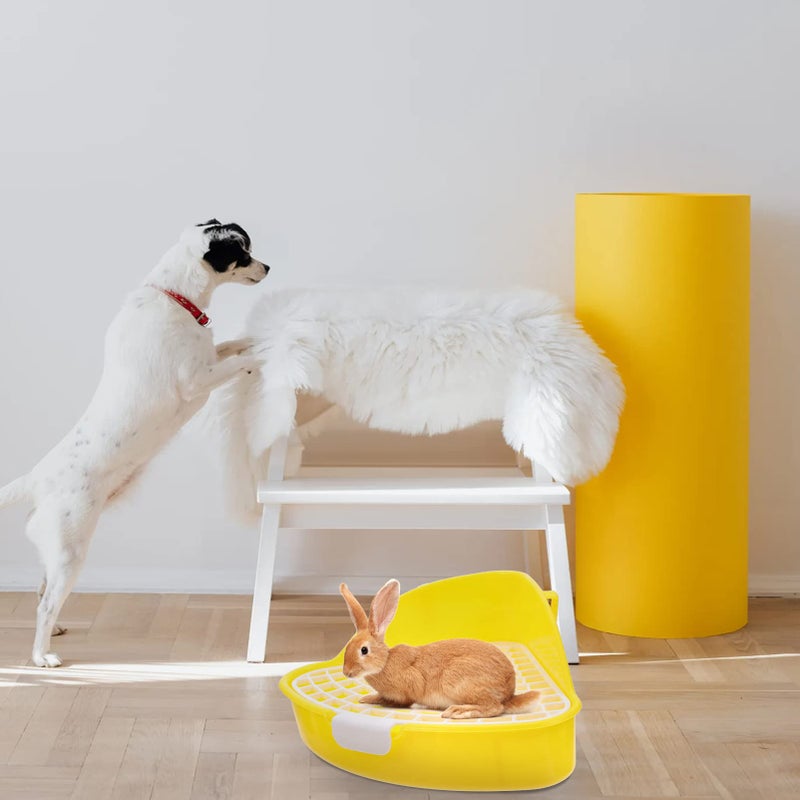 White Rabbit Litter Trainer Box Potty Training Bedding For Small Animals - Image 4