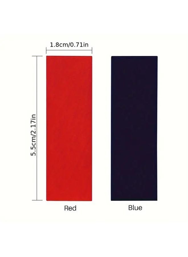 2 Boxes Dental Bite Paper Strips 600pcs Red Blue Oral Consumables Blending Paper - Image 2