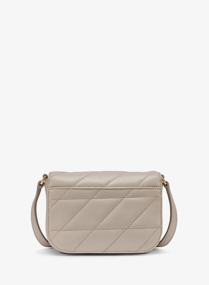د ك ن ي Darci Flap Crossbody Bag