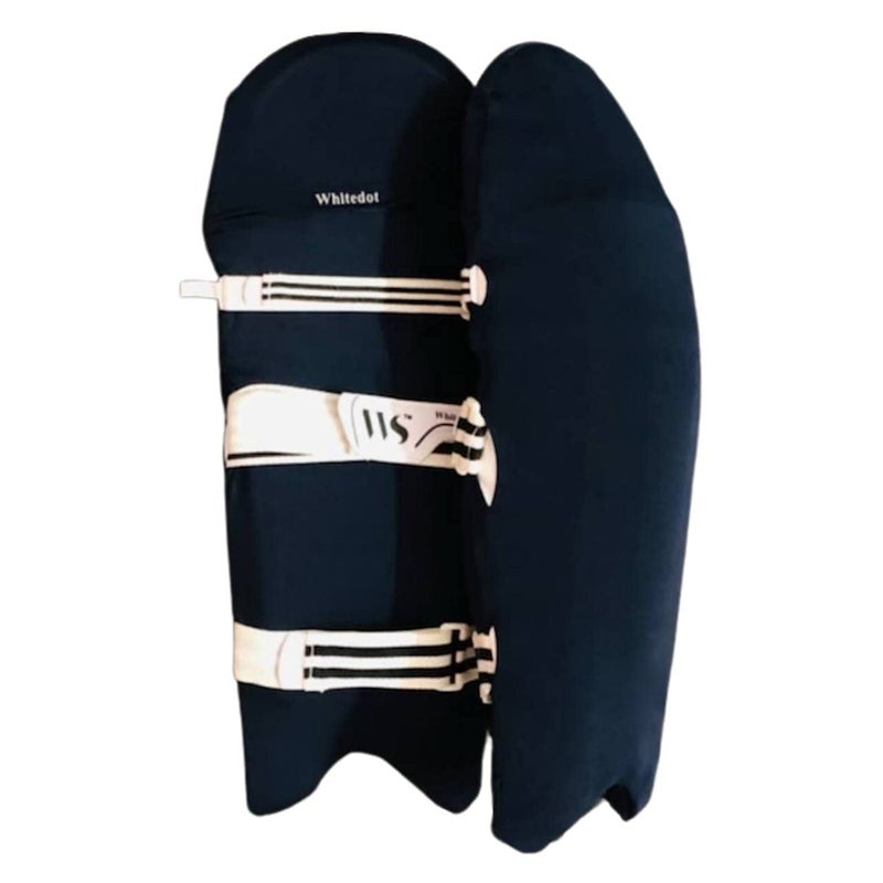 Whitedot 4 Way Lycaspandex Cricket Batting Pad Clads (Batting Pad Cover) (Navy Blue, Youth/Medium) - Image 5