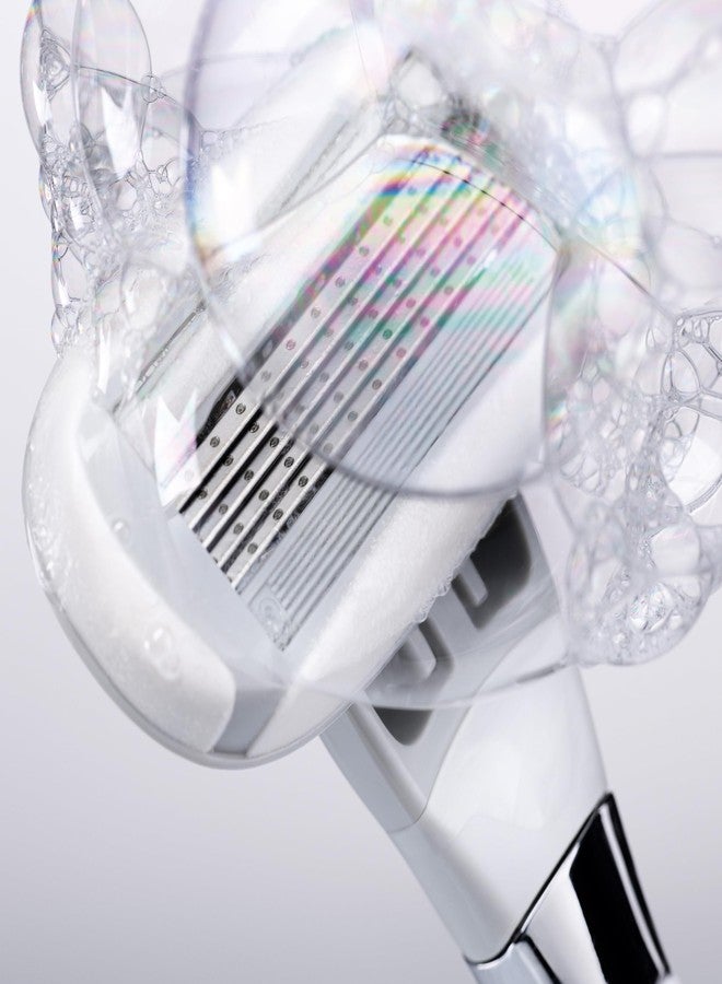 Flamingo Foaming Shaving Gel and Original Razor Blade Refill Cartridges - 6 Count - Shaving Razor Set for Women - Image 5