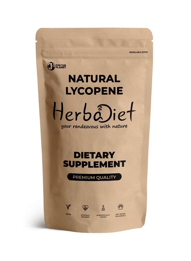 Herbadiet Natural Lycopene Powder|25 Gram|10% Tomato Extract Supplement|Rich In Antioxidant, Natually Occuring Cartenoid - Image 1