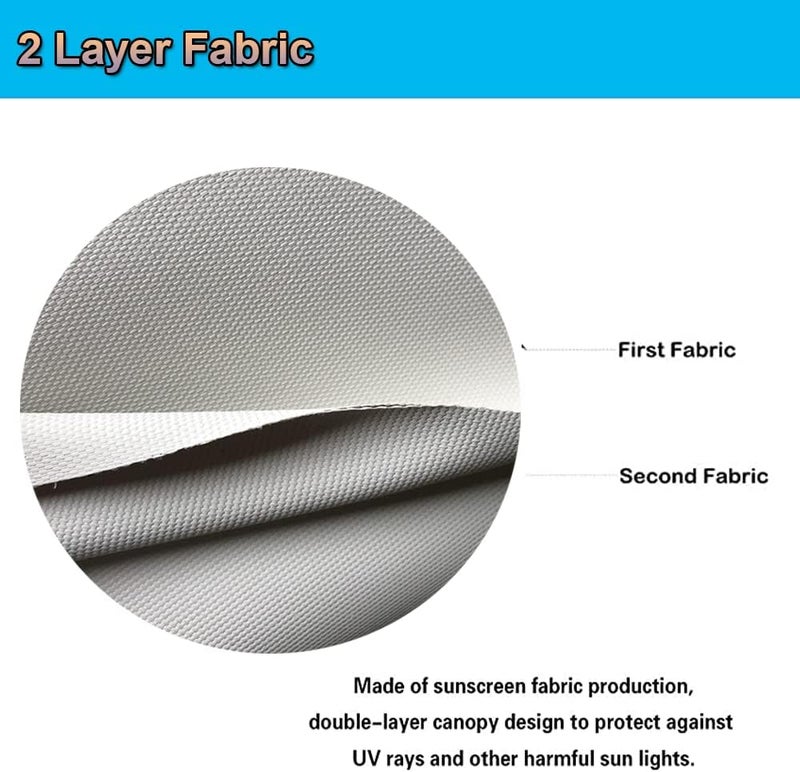 Güvenç Gven Windshield Sun Shade for 2017-2026 Tesla Model Y/Model 3 Sunshade Accessories Foldable Sunshade (Fit 2025-2026 Model Y Juniper / 2024 Model 3 Highland) Blocks UV Rays Keep Car Cool (Grey Eyes) - Image 3