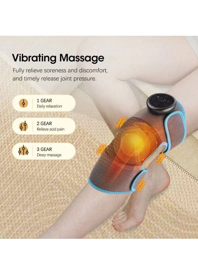 general Electric Heating Knee Massager Vibration Hot Compress Therapy Joint Physiotherapy Knee Shoulder Care Pain Relief Massage Device - Image 3
