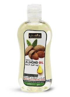 LINAROSE sweet Almond Oil Healthy & strong hair 200 ml -2 pieces  - Image 2