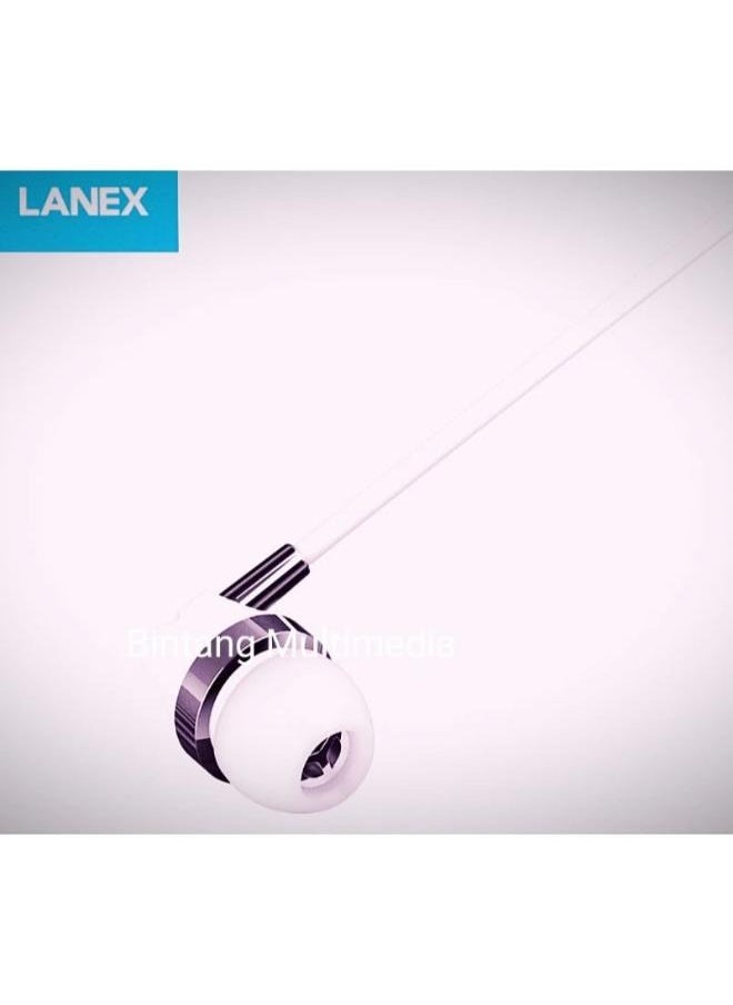 LANEX - Lanex LE01 Stereo Sound Bass Headset Handfree Handsfree Plus Mic Call - Image 1