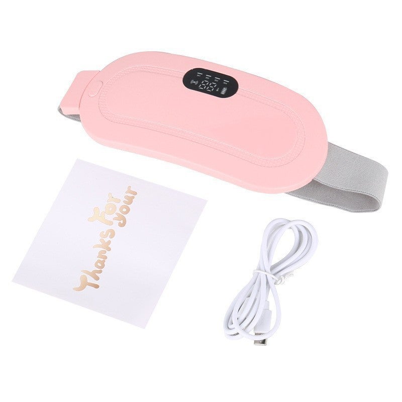 إسكدنيا Heated Electric Massage Warming Belt Home Use Pink OPP bag (180g)