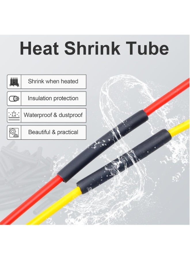 Generic 4 Pin DT Connector Waterproof DT Connector Male and Female Wire Connectors with 16AWG 105? 600V Wires and Heat Shrink Tubes, Applicable for Automotive Electrical Connections (5PCS)  - Image 3