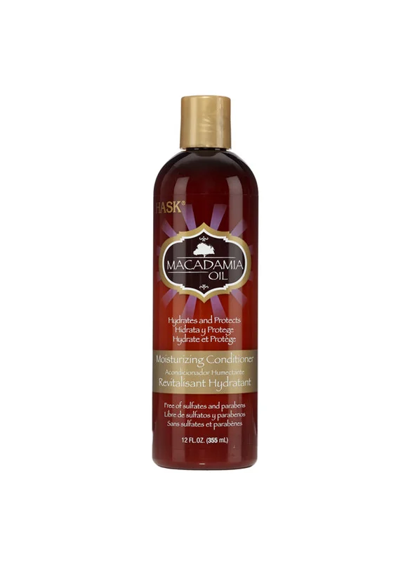 هاسك Hask Macadamia Oil  Moisturizing Conditioner 355ml