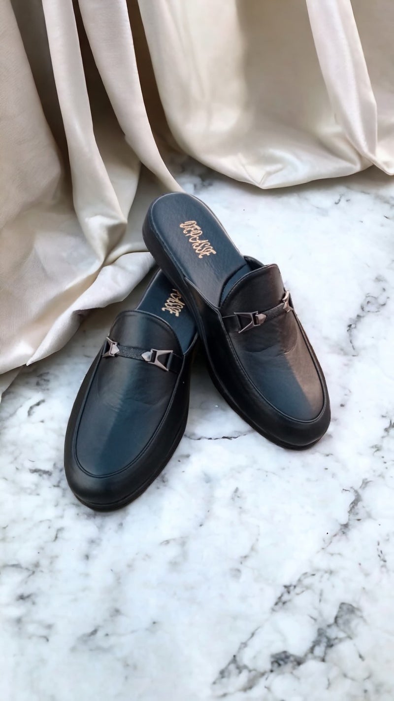 Depasse Black Men's Guest Dowry Bundle and Groom Slippers - Image 2
