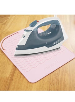 GUDOO Flat Iron Silicone Mat and Travel Case for Hair Tools Heat Resistant Mat Straightener Pad and Curling Iron Sleeve  - Image 3