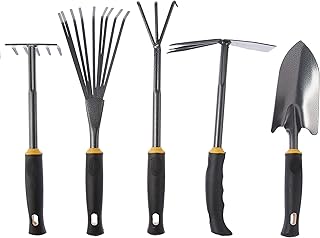 Centurion Centurion 485 Durable 5 Piece Garden Tool Set, Yellow  - Image 1