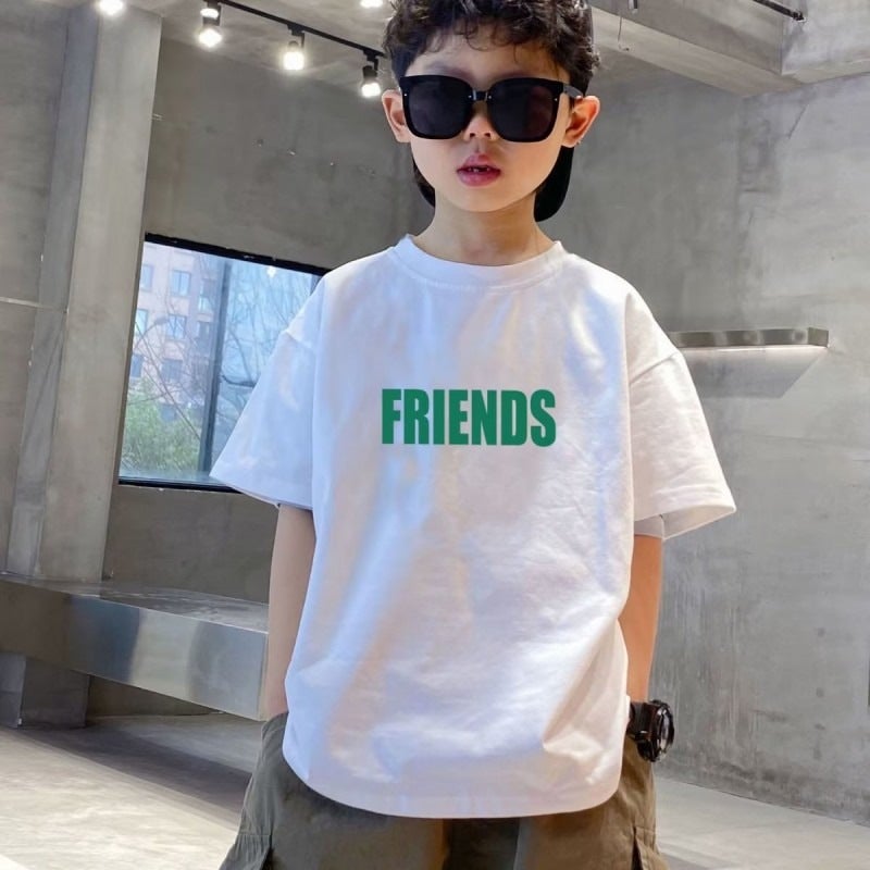 Boys Summer Short-sleeved Handsome Slim T-shirt New Children's Cotton Boys Niche Half-sleeved Cyber Popular Thin Top - Image 5