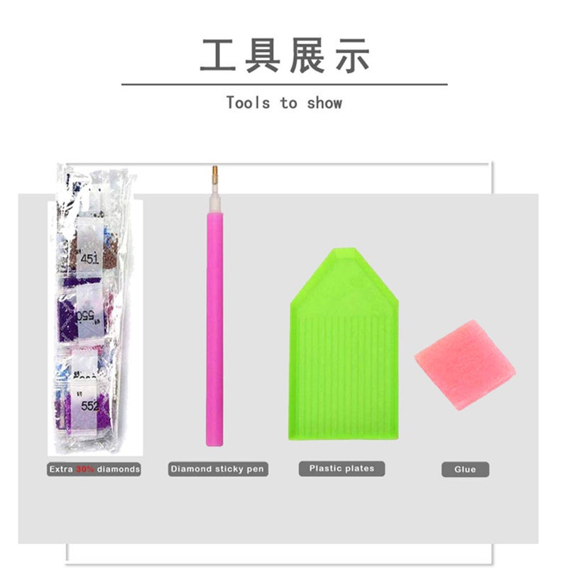 New Cartoon Hayao Miyazaki Combination Diamond Embroidered Brick And Stone Painting Stickers Brick And Stone Stickers 5Ddiy Diamond Painting - Image 4