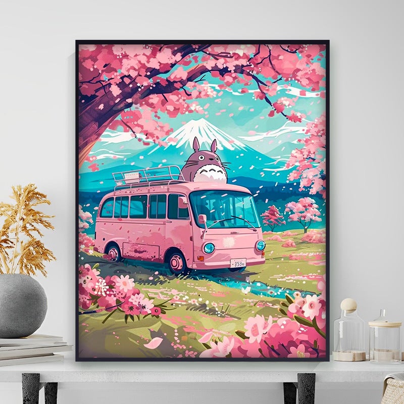 New Cartoon Hayao Miyazaki Combination Diamond Embroidered Brick And Stone Painting Stickers Brick And Stone Stickers 5Ddiy Diamond Painting - Image 3