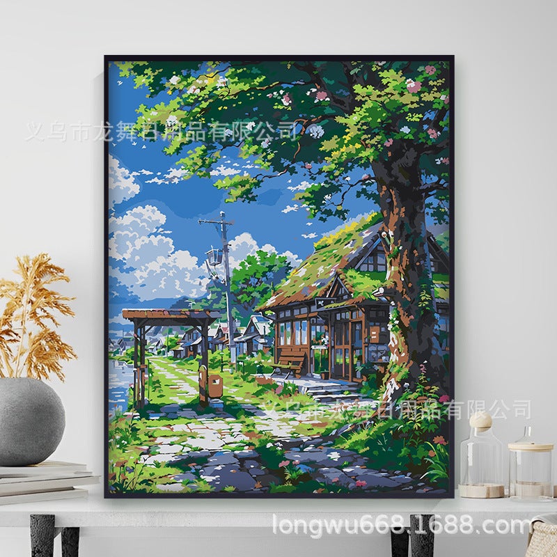 New Cartoon Hayao Miyazaki Combination Diamond Embroidered Brick And Stone Painting Stickers Brick And Stone Stickers 5Ddiy Diamond Painting - Image 1