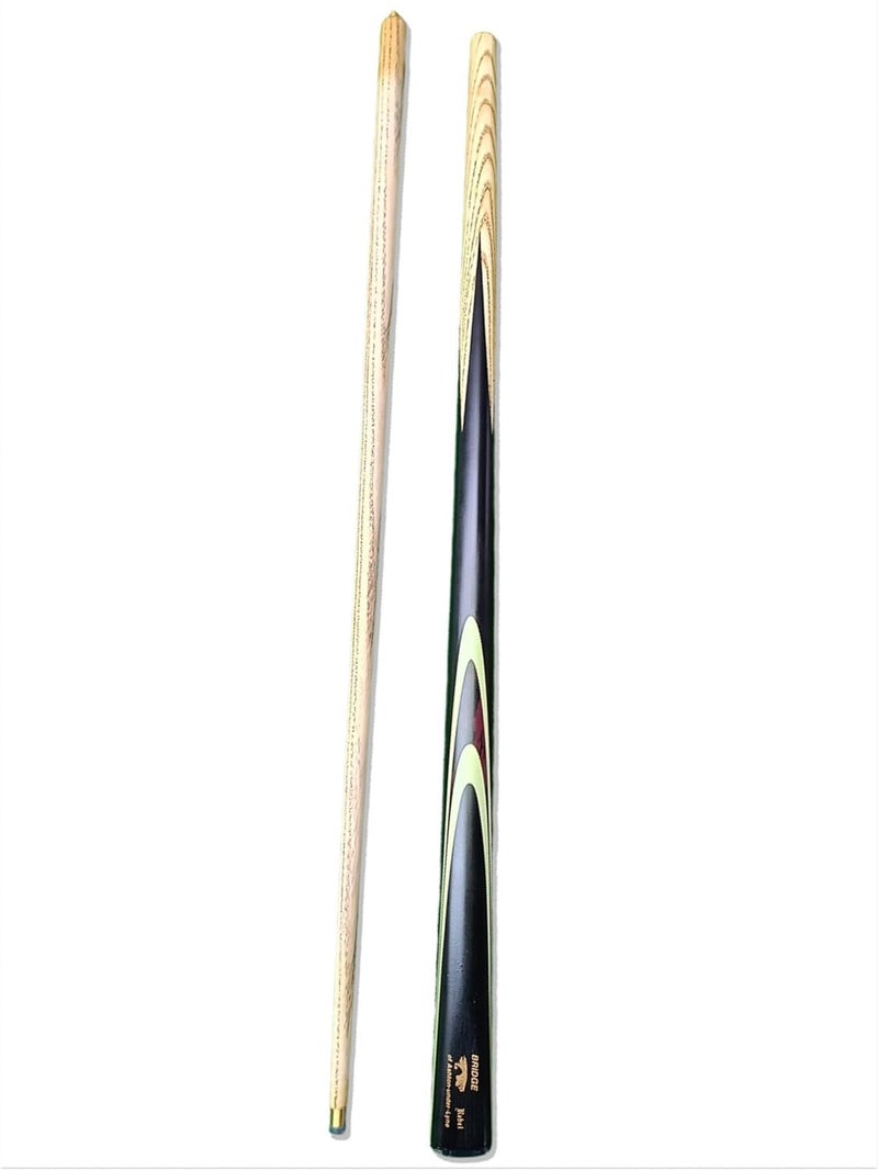 JBB Billiard cue Stick | Half-Brass Joint | Snooker Cue Stick and Pool Cue Stick (9mm Tip Size) - 2pcs (Dashing Black) - Image 2