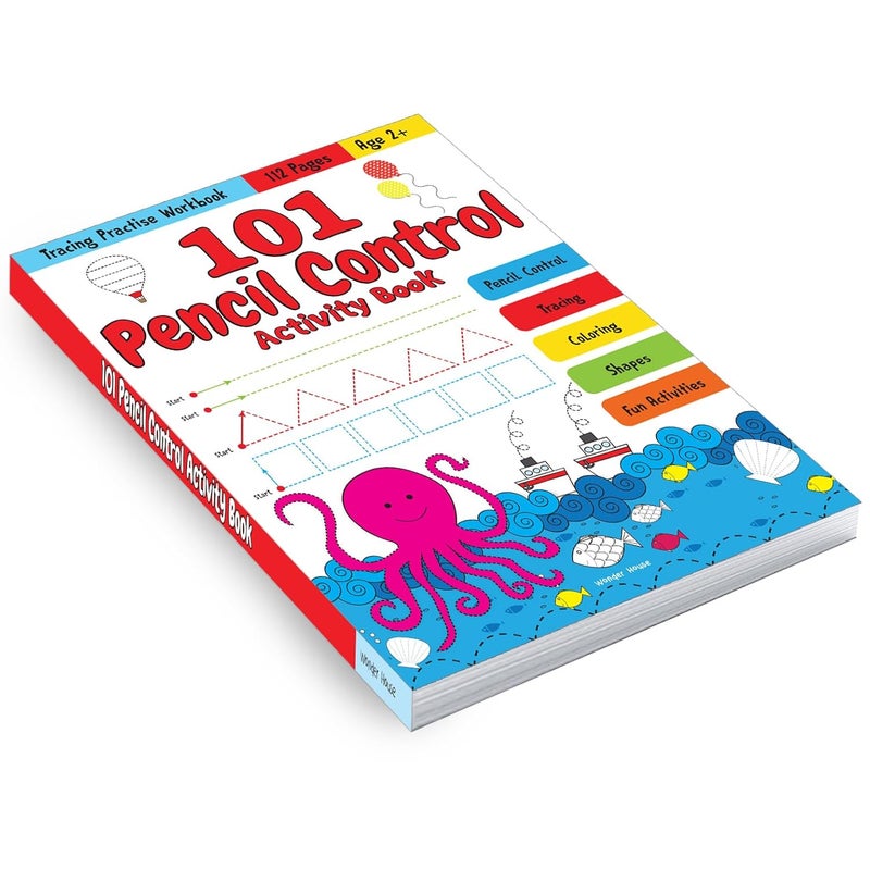 كتاب أنشطة التحكم بالقلم 101 للأطفال من وندر هاوس - Image 4