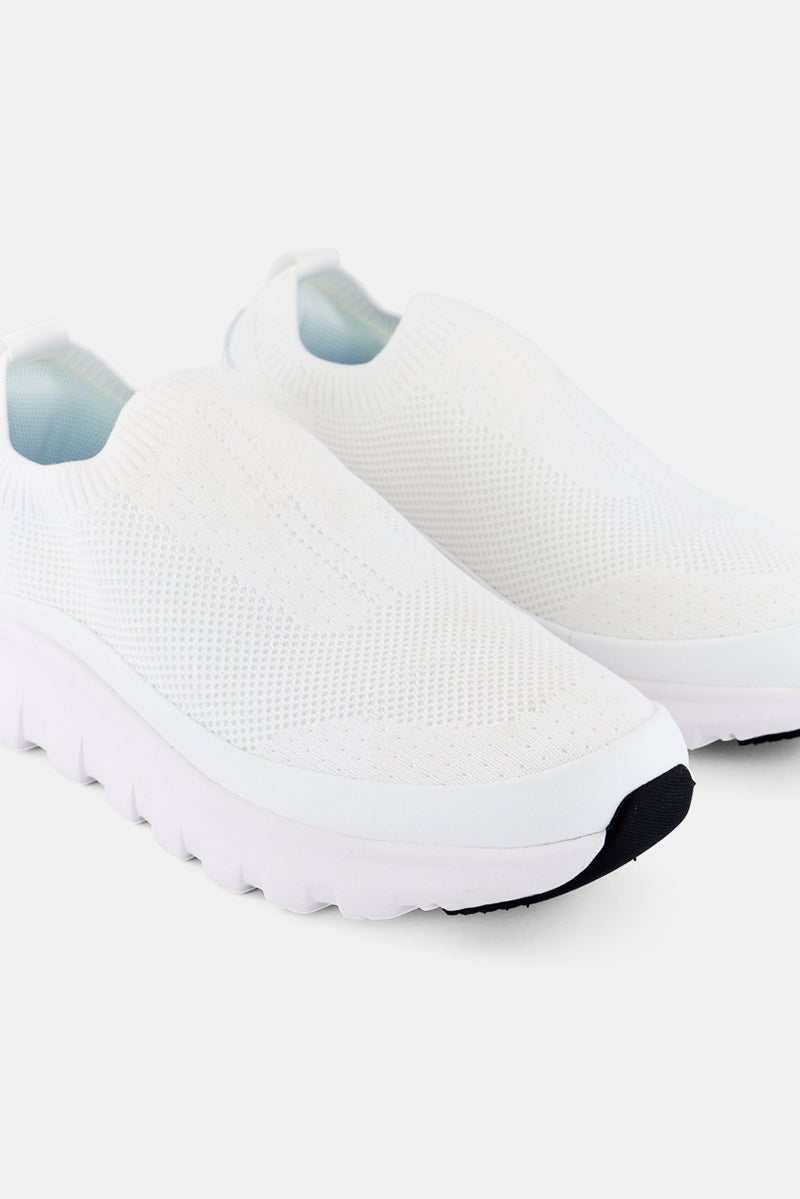 RBX Women Slip On Outdoor Shoes, White - Image 3
