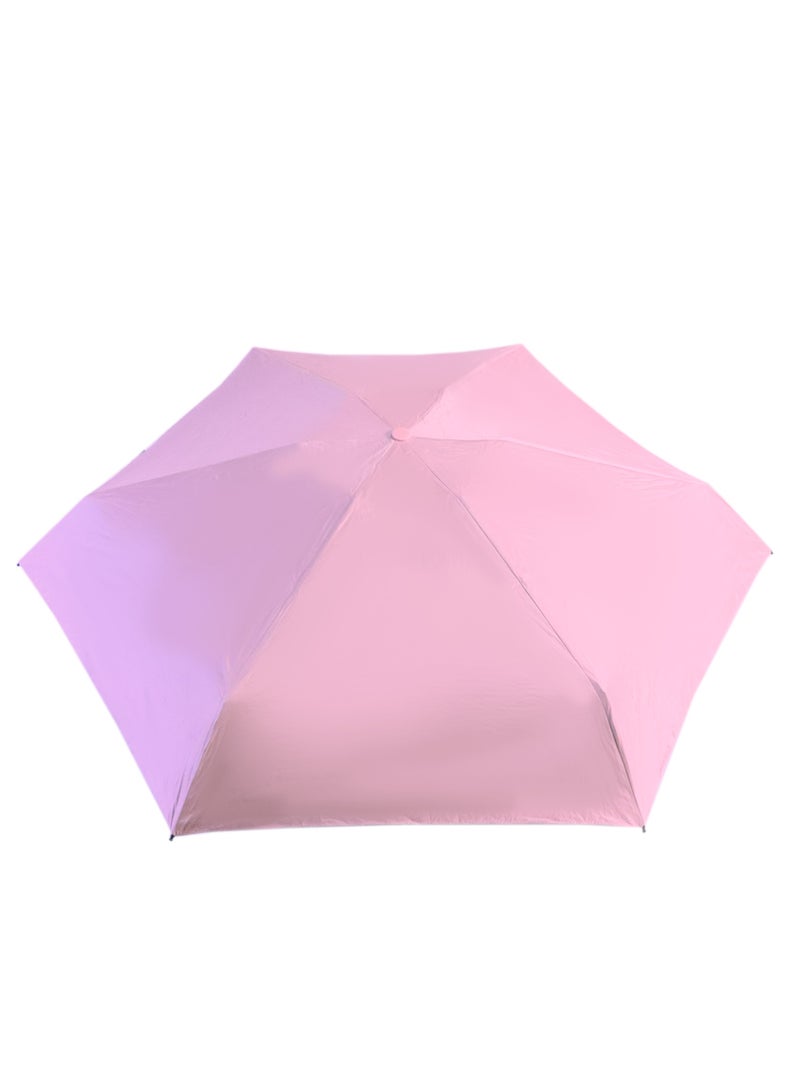 بيج ديزاين مظلة بيج ديزاين مودز أب الوردية الصغيرة، فتح وإغلاق يدوي، مقاومة للرياح، حجم صغير، تصميم أنيق - Image 2